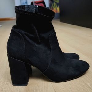 Black ankle boots